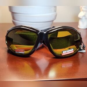 Yellow Night Riding Goggles